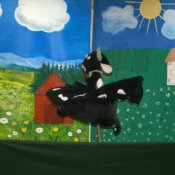 „Krowa kłamczucha” - teatrzyk kukiełkowy w przedszkolu