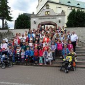 Pielgrzymka dzieci komunijnych do Leśniowa