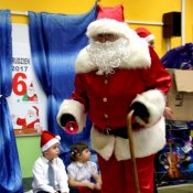 Święty Mikołaj odwiedził dzieci w przedszkolu