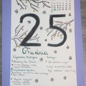 Kartki z kalendarza 7 klasy