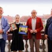 Burmistrz Pszczyny spotkał się z Oliwią Piech - półfinalistką programu MasterChef Junior