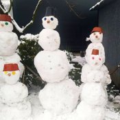 Rozstrzygnięcie I Międzyszkolnego Konkursu Fotograficznego „Zimowe budowle ze śniegu”.