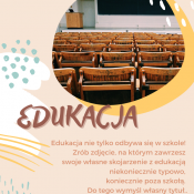 Konkurs fotograficzny - EDUKACJA