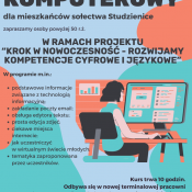 Kurs językowy i komputerowy dla dorosłych w ramach projektu Pszczyńskiego Budżetu Obywatelskiego