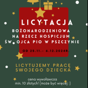 Licytacja prac dziecka