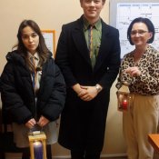 Harcerze przekazali nam Światełko Betlejemskie