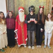 Odwiedziny św. Mikołaja w naszej szkole