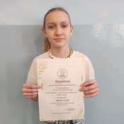 Wyróżnienie w wojewódzkim konkursie plastycznym.